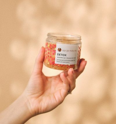 naturalny kosmetyk Peeling detox